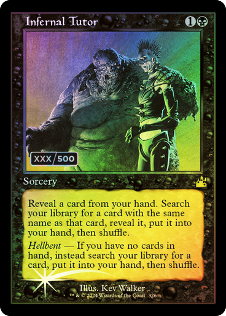 Infernal Tutor (RVR-326) - Ravnica Remastered Foil