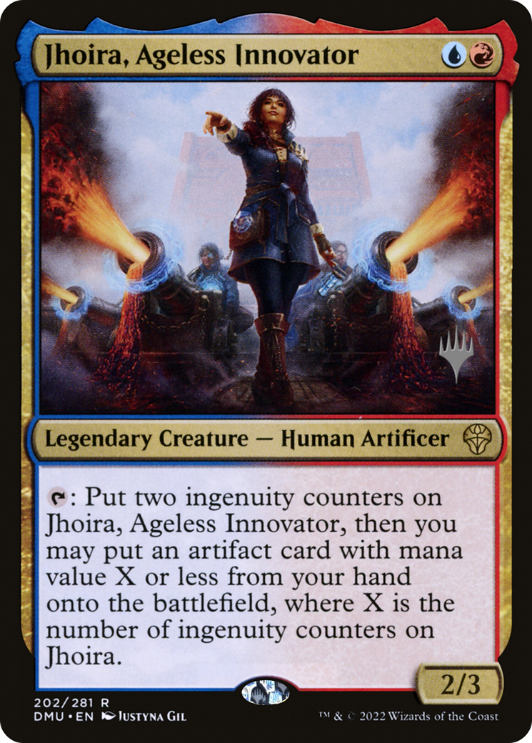 Jhoira, Ageless Innovator (PPDMU-202P) - Dominaria United Promos Foil