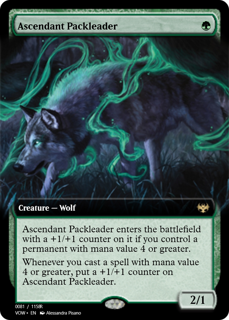 Ascendant Packleader (PRM-95401) - Magic Online Promos