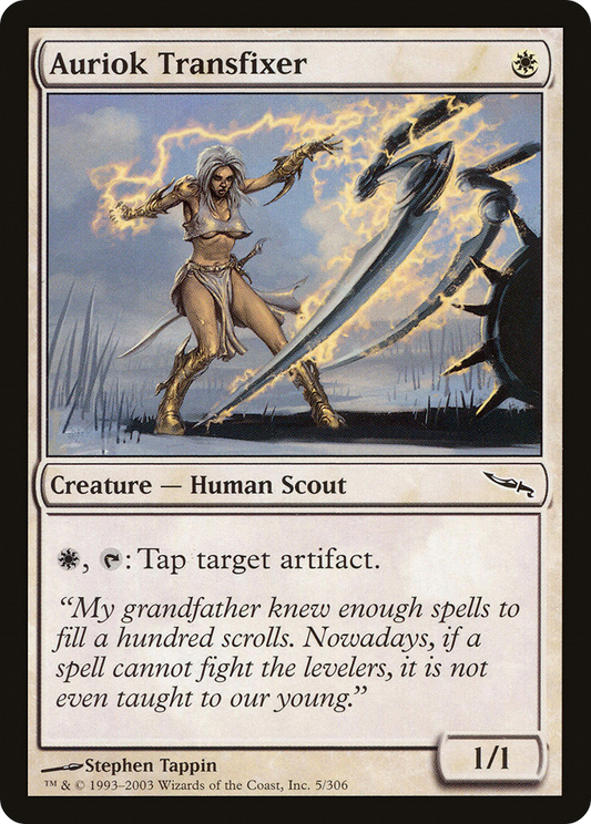 Auriok Transfixer (MRD-005) - Mirrodin