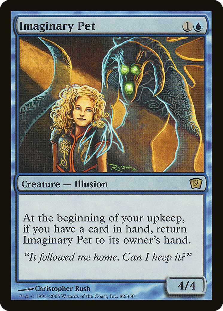 Imaginary Pet (9ED-82★) - Ninth Edition Foil