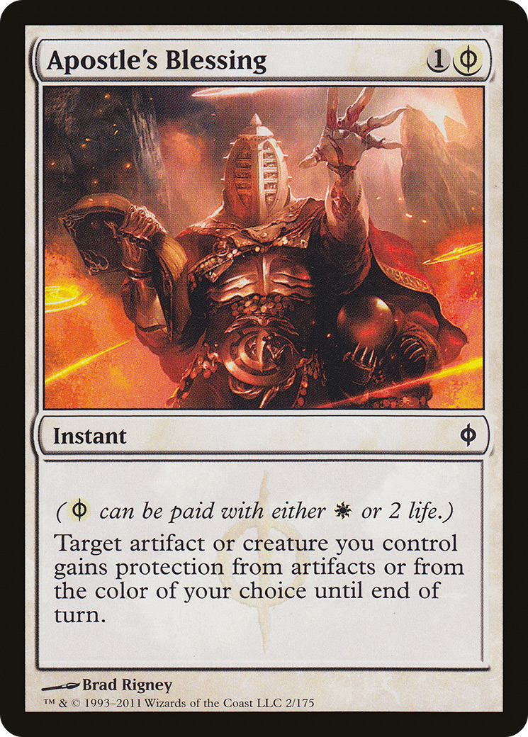 Apostle's Blessing (NPH-002) - New Phyrexia