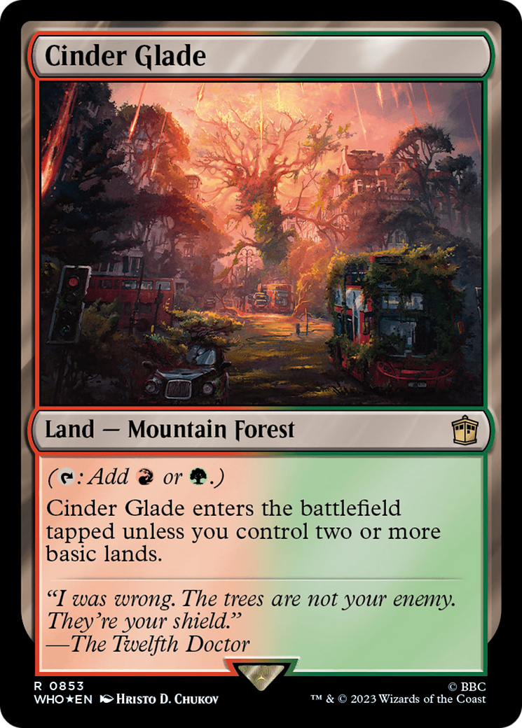 Cinder Glade (WHO-853) - Doctor Who Foil