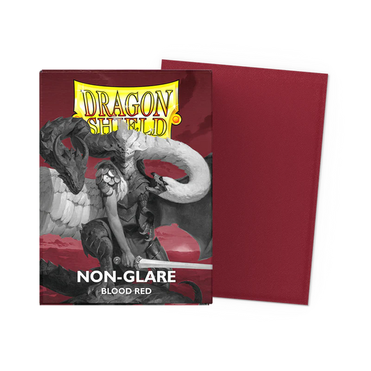 Dragon shield Non- Glare Matte: Blood Red