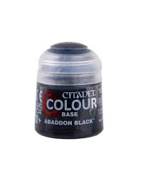 Base:  Abaddon Black