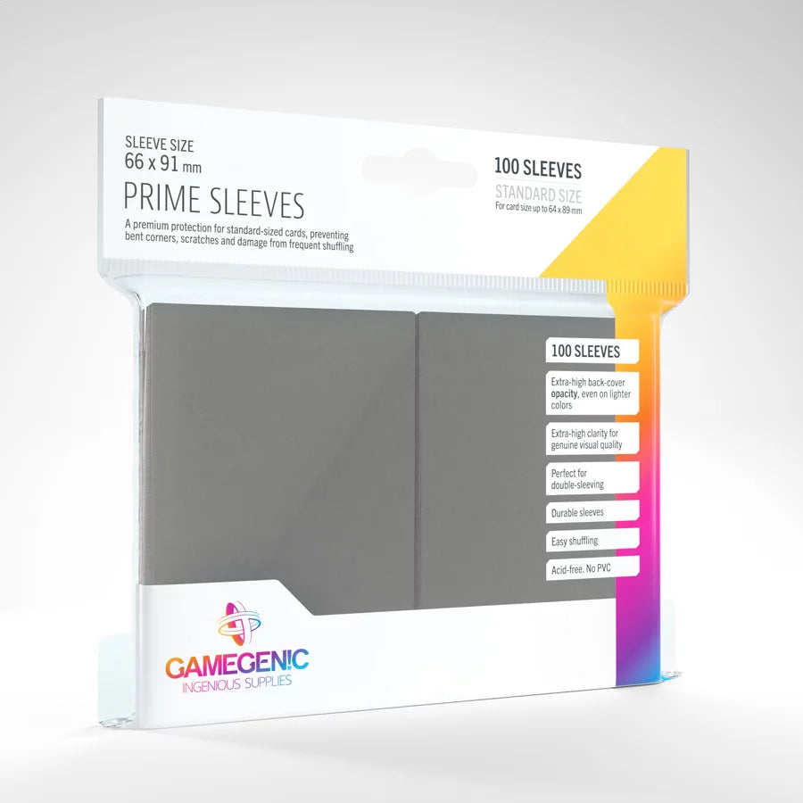 Prime Sleeves: Dark Grey