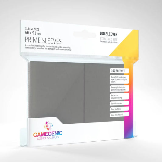 Prime Sleeves: Dark Grey