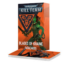 Kill Team:  Data Card Blades Of Khaine