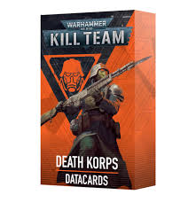 Kill Team:  Data Card Death Korps