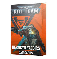 Kill Team:  Data Card Hernkyn Yaegirs