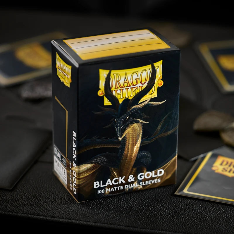 Dragon shield Dual Matte: Black & Gold