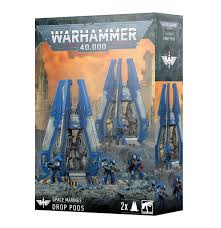 Space Marines:  Drop pods