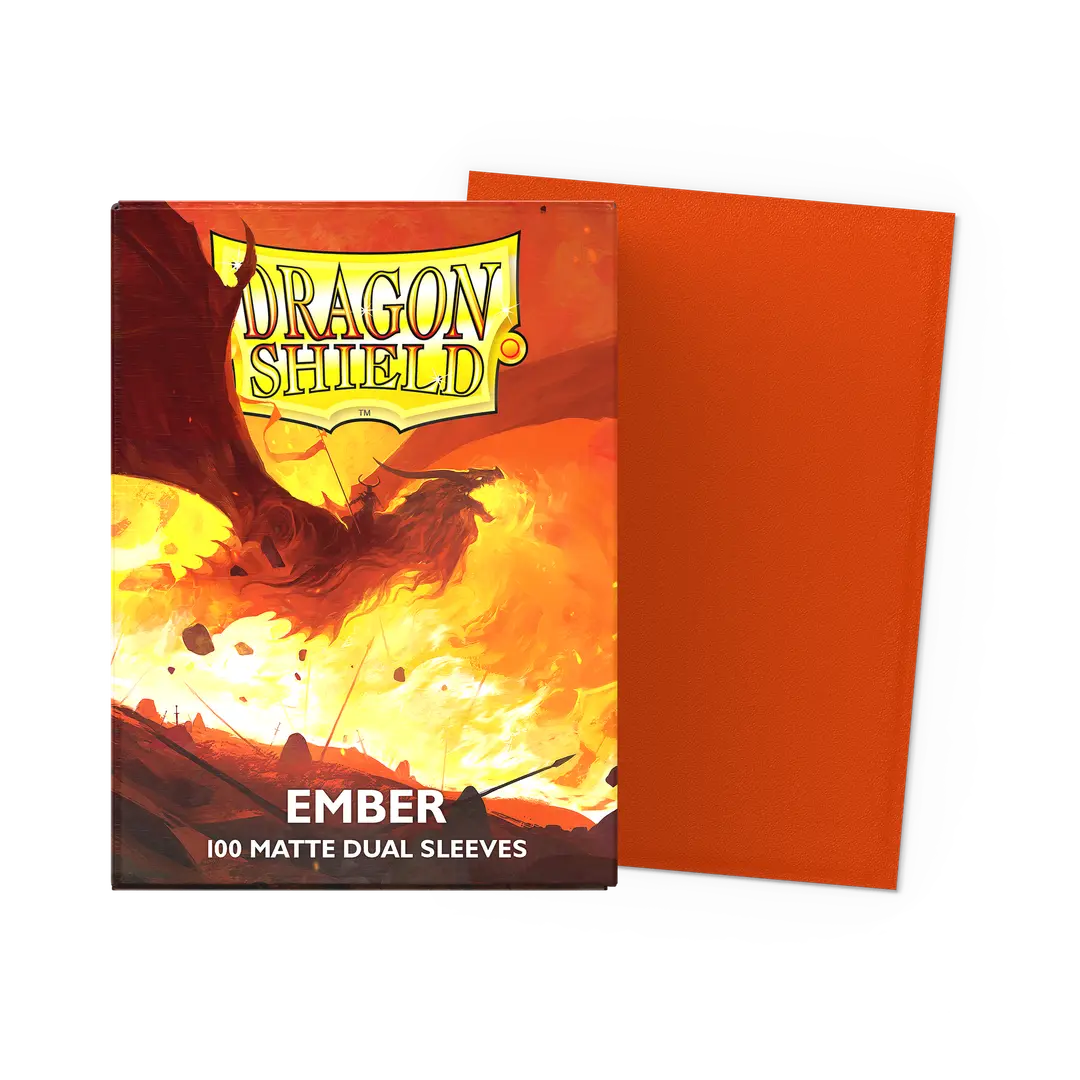 Dragon shield Dual Matte:  Ember