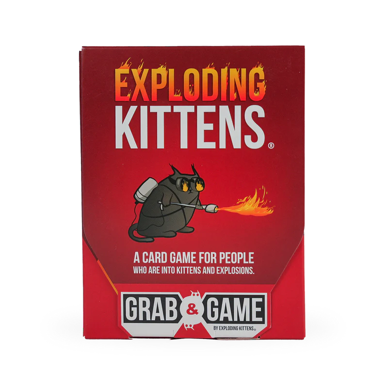 Exploding Kittens Original: Grab & Game Edition