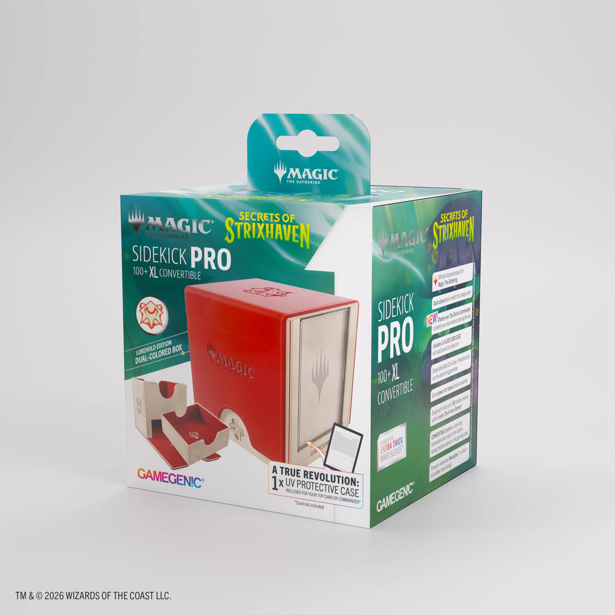 Sidekick Pro: 100+XL Convertible Strixhaven Lorehold