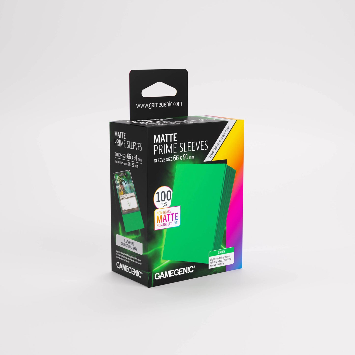 Matte Prime Sleeves - Green