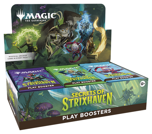 Secrets of Strixhaven: Play Booster Box Shipping Apr 17th