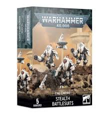 T'au Empire:  Stealth Battlesuits