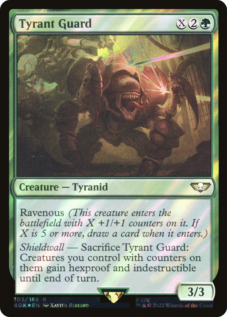 Tyrant Guard (40K-103★) - Warhammer 40,000 Commander Foil