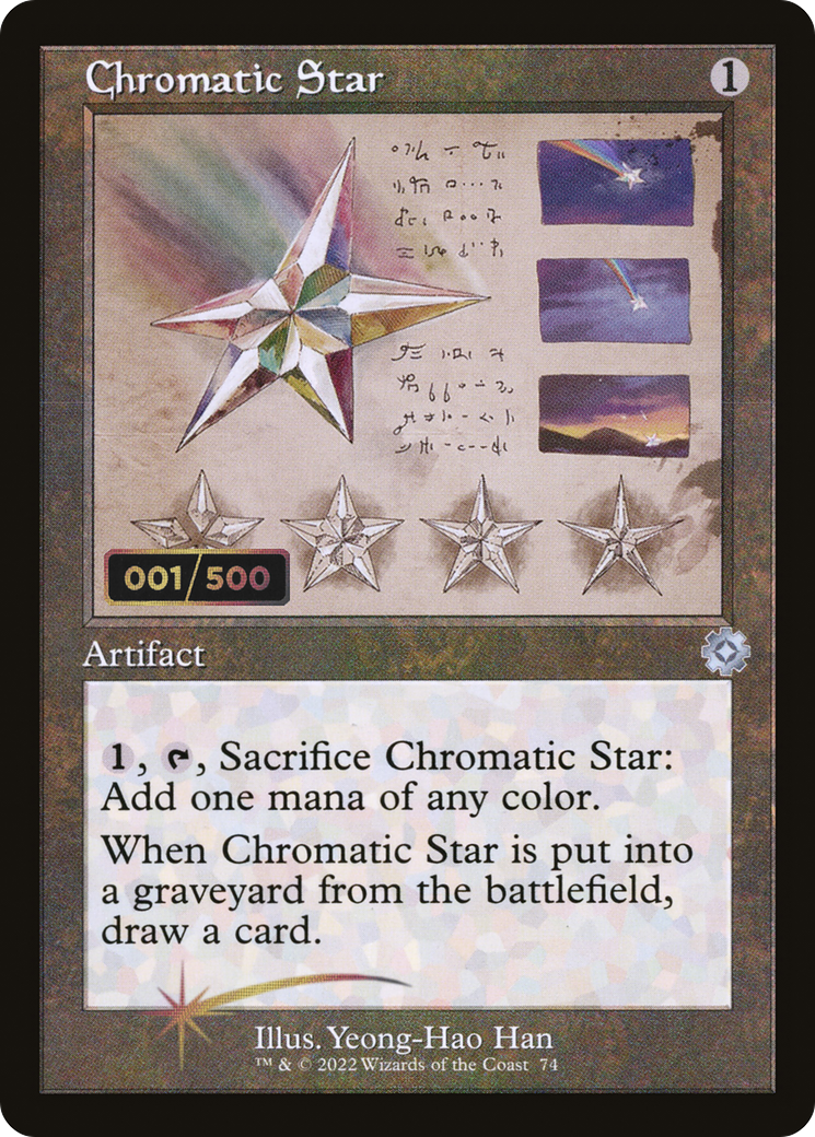 Chromatic Star (BRR-074) - The Brothers' War Retro Artifacts Foil (serialized)