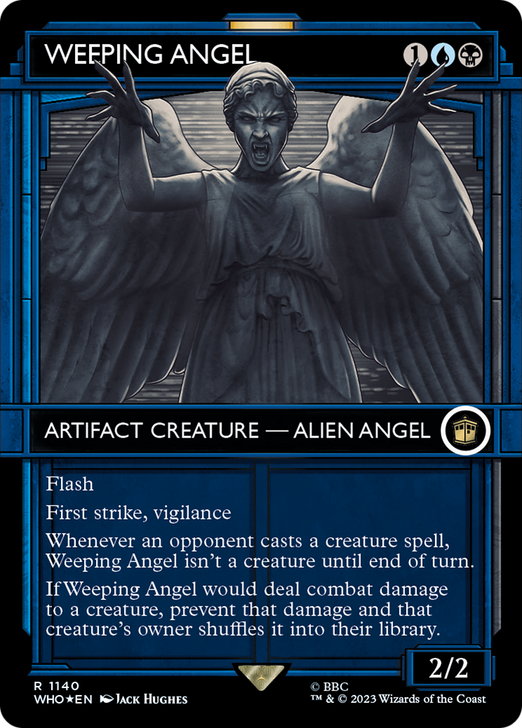 Weeping Angel (WHO-1140) - Doctor Who: (Showcase) (Borderless) Foil