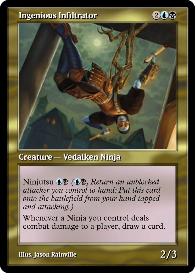 Ingenious Infiltrator (PRM-91353) - Magic Online Promos