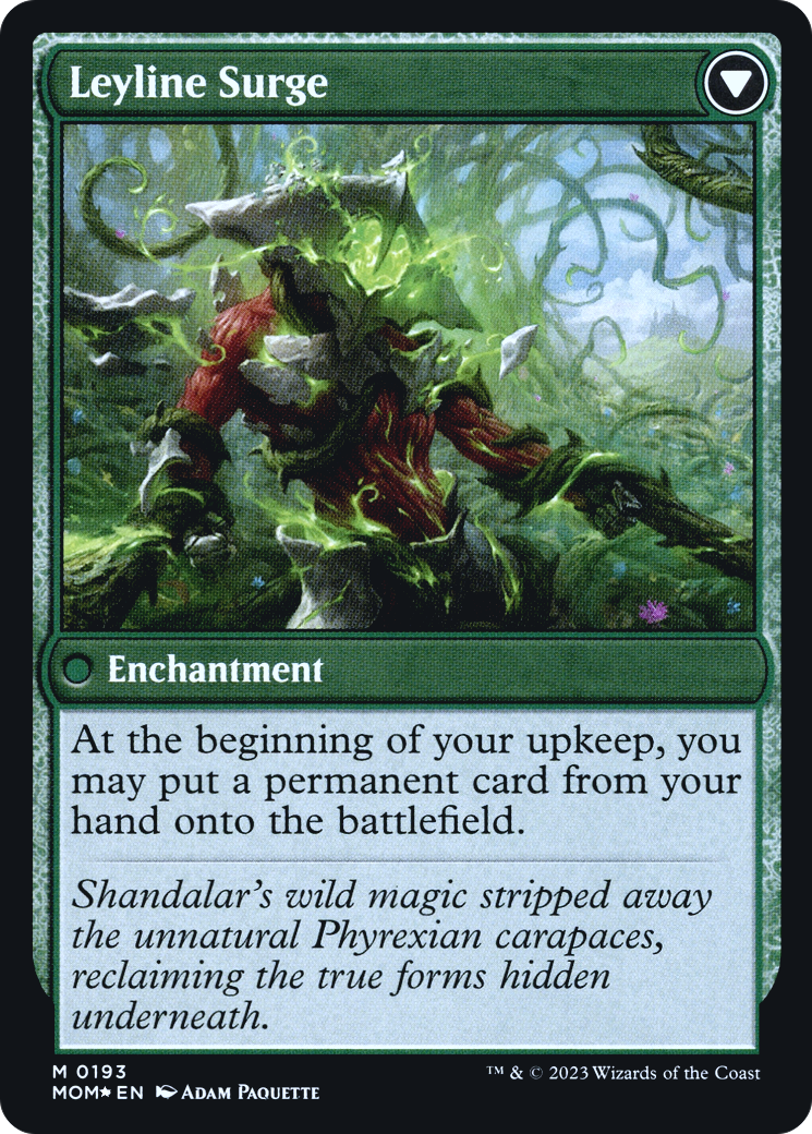 Invasion of Shandalar // Leyline Surge (PRE-193) - March of the Machine Promos Foil