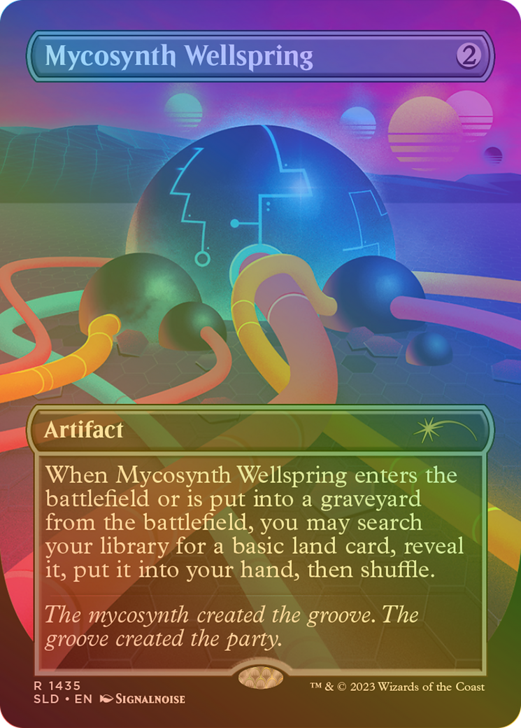 Mycosynth Wellspring (SLD-1435) - Secret Lair Drop (Borderless) Foil
