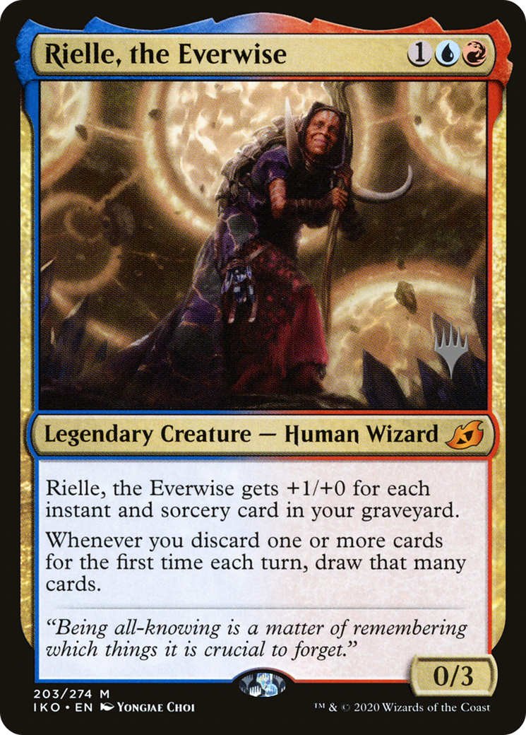 Rielle, the Everwise (PPIKO-203) - Ikoria: Lair of Behemoths Promos