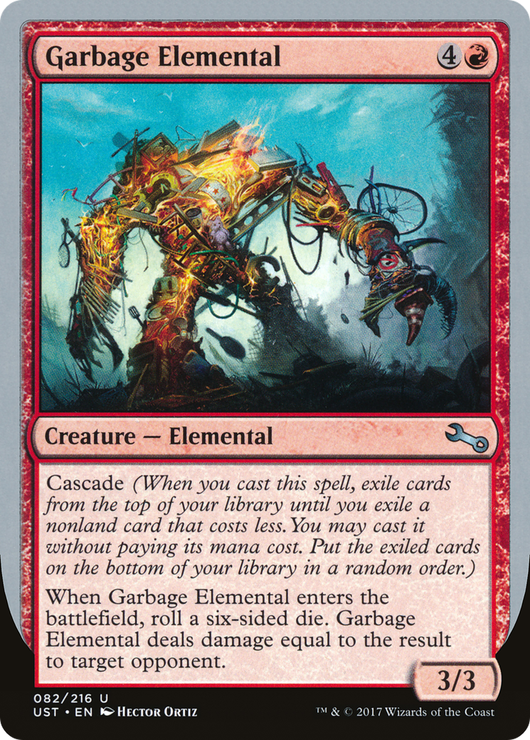 Garbage Elemental (UST-82D) - Unstable Foil
