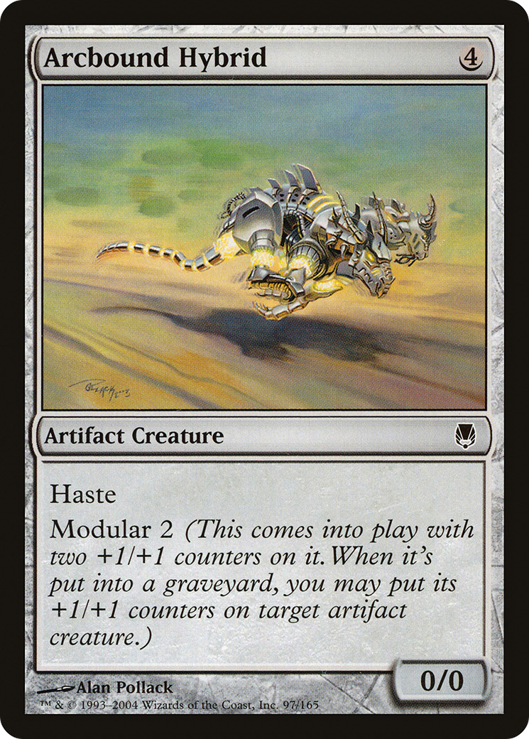 Arcbound Hybrid (DST-097) - Darksteel Foil