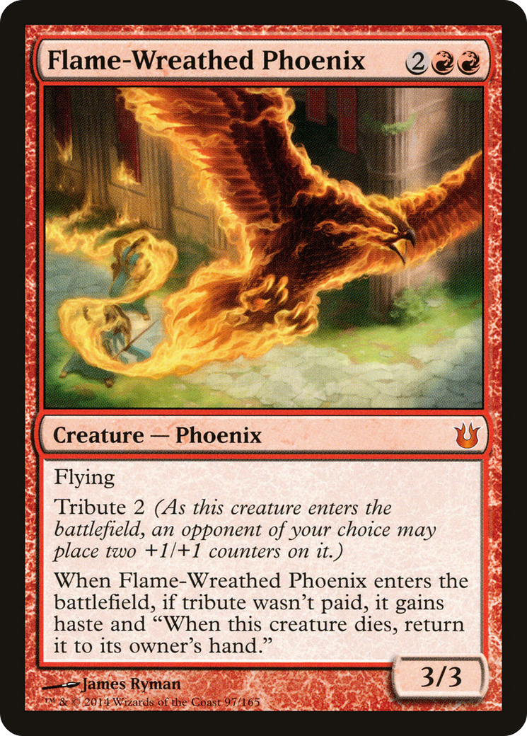 Flame-Wreathed Phoenix (BNG-097) - Born of the Gods