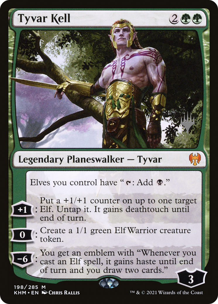 Tyvar Kell (PPKHM-198) - Kaldheim Promos Foil