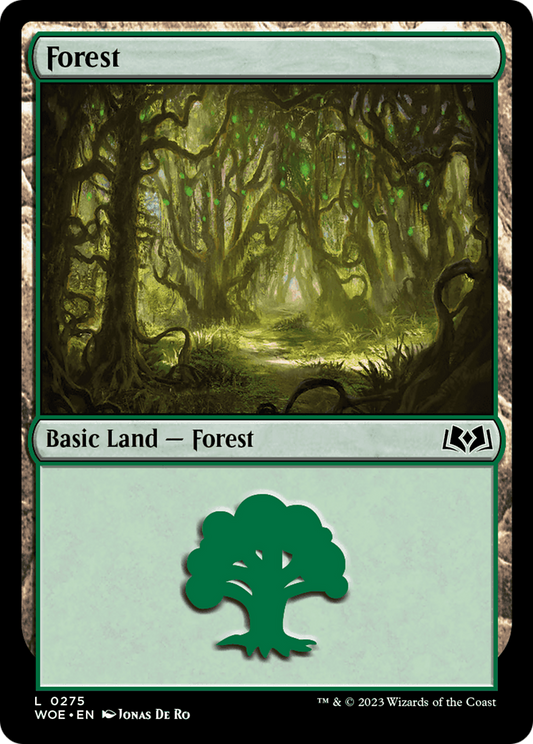Forest (WOE-275) - Wilds of Eldraine Foil
