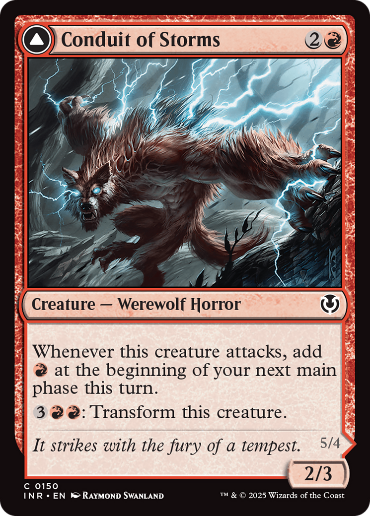 Conduit of Storms // Conduit of Emrakul (INR-150) - Innistrad Remastered Foil
