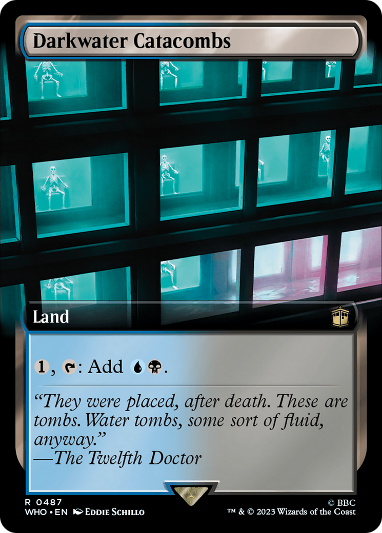 Darkwater Catacombs (WHO-487) - Doctor Who: (Extended Art) Foil