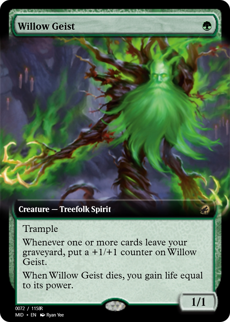 Willow Geist (PRM-94024) - Magic Online Promos