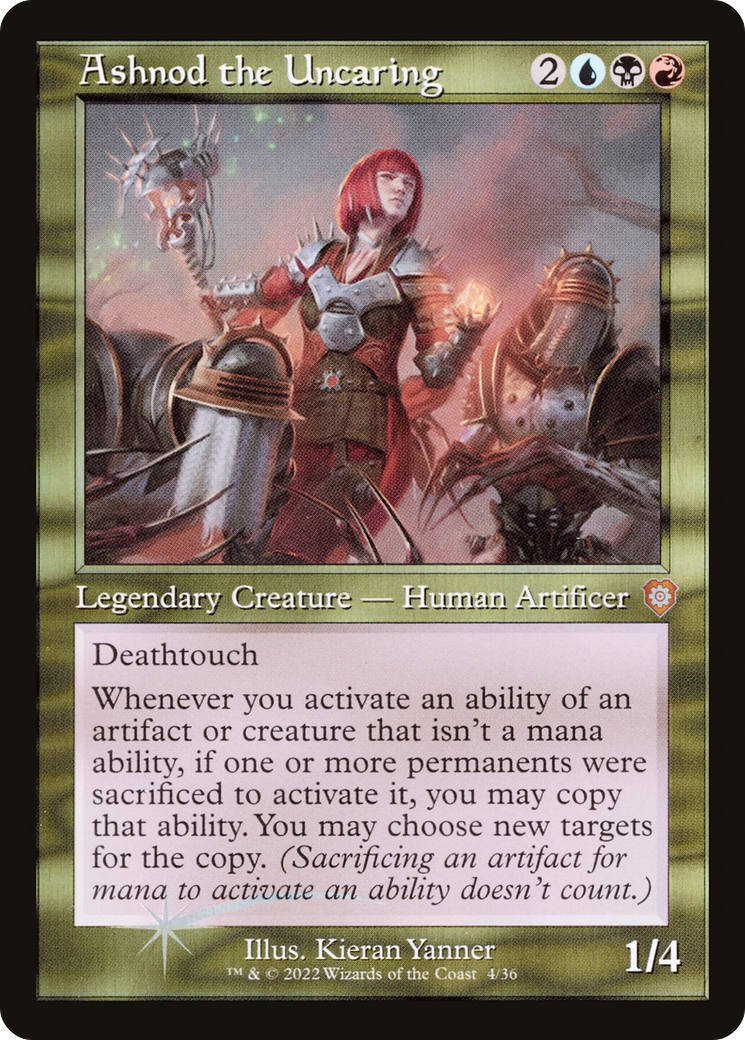 Ashnod the Uncaring (BRC-004) - The Brothers' War Commander