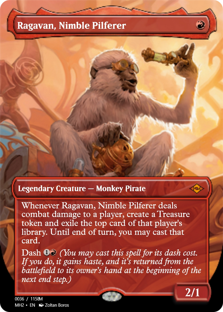 Ragavan, Nimble Pilferer (PRM-91273) - Magic Online Promos Foil