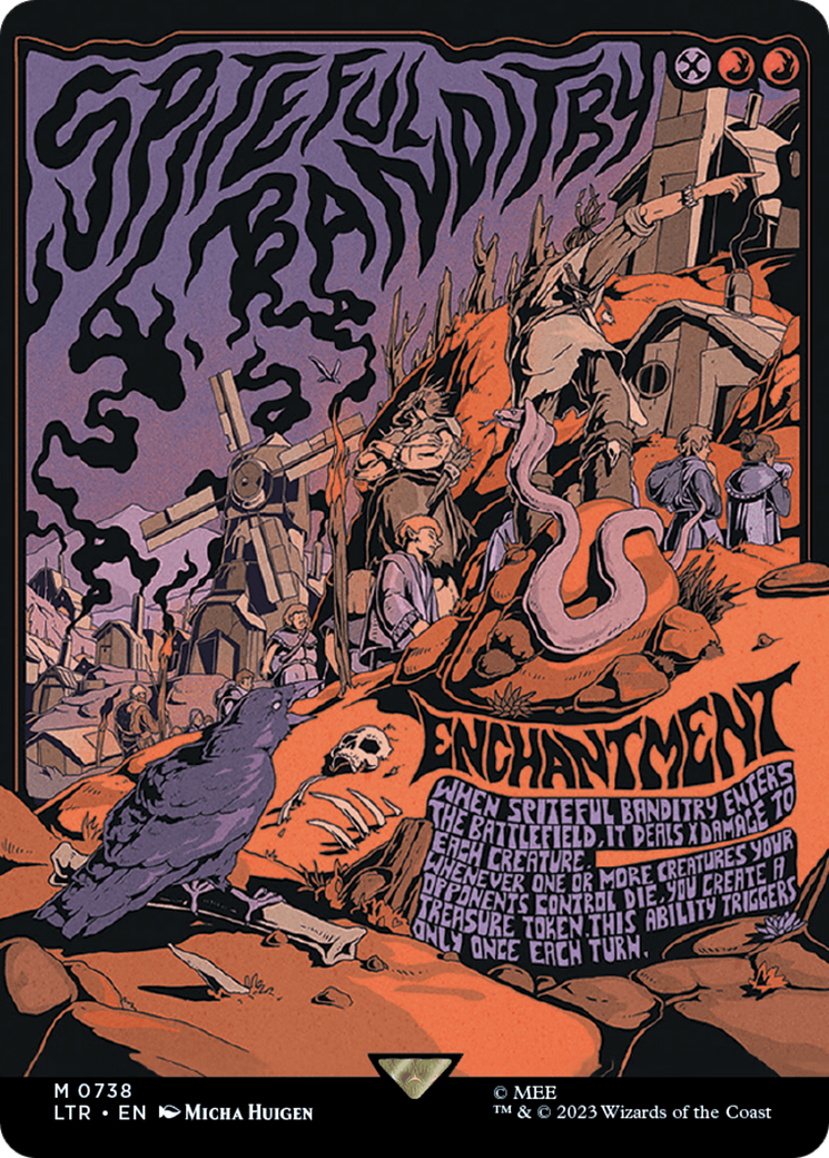 Spiteful Banditry (LTR-738) - The Lord of the Rings: Tales of Middle-earth (Borderless)