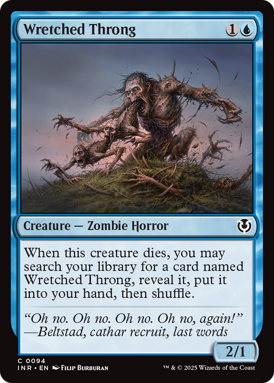 Wretched Throng (INR-094) - Innistrad Remastered Foil