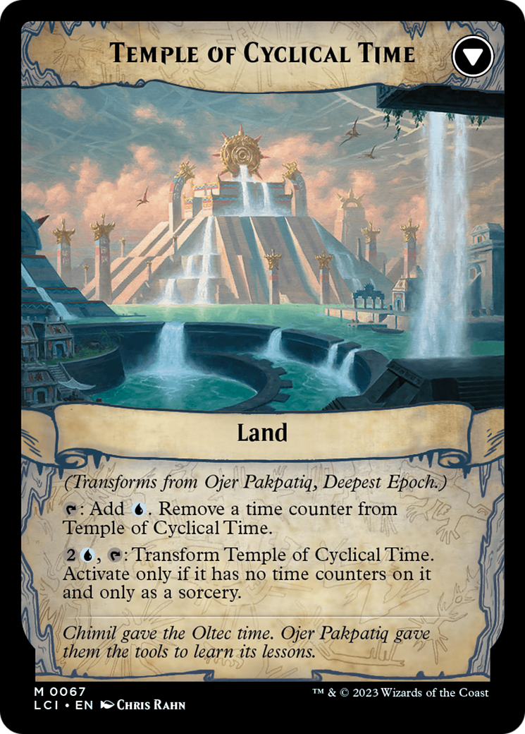 Ojer Pakpatiq, Deepest Epoch // Temple of Cyclical Time (LCI-067) - The Lost Caverns of Ixalan