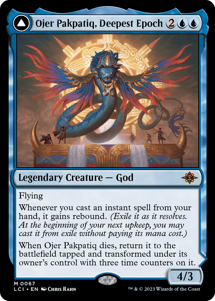 Ojer Pakpatiq, Deepest Epoch // Temple of Cyclical Time (LCI-067) - The Lost Caverns of Ixalan Foil