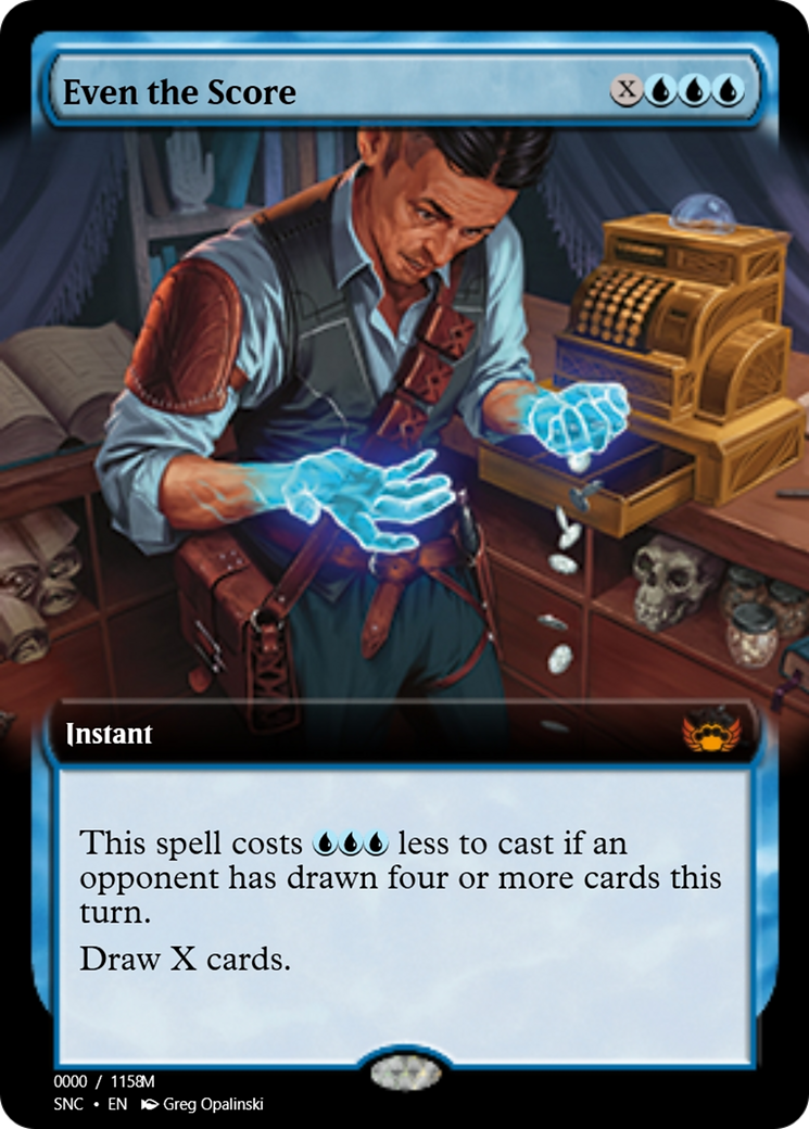 Even the Score (PRM-99765) - Magic Online Promos