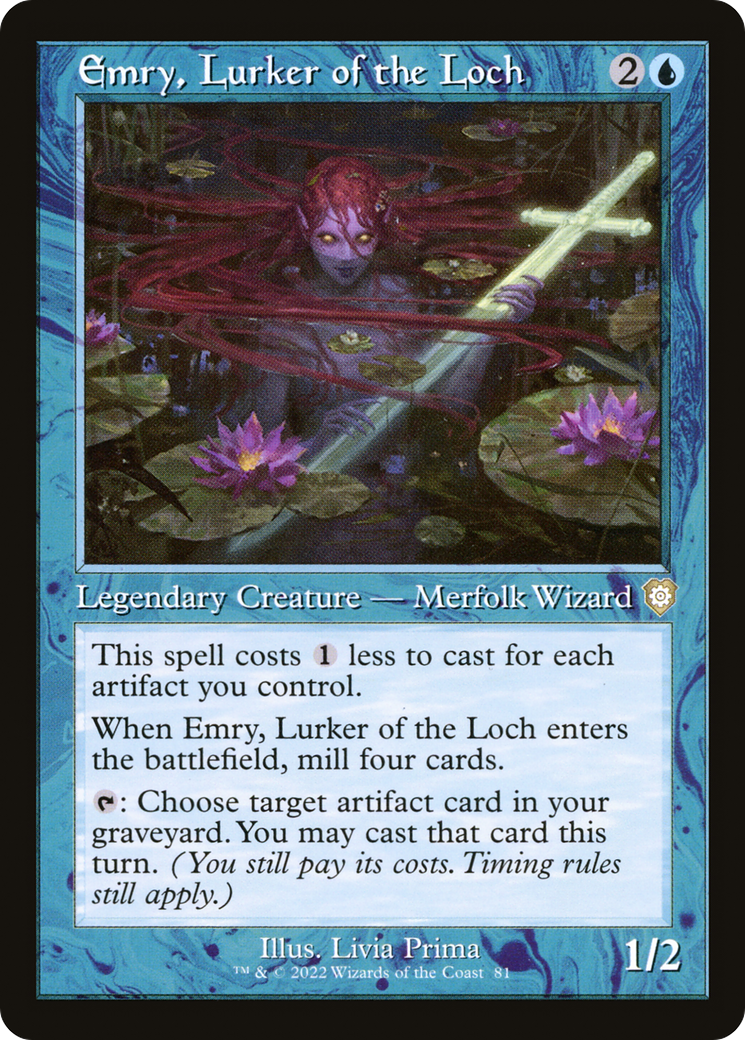 Emry, Lurker of the Loch (BRC-081) - The Brothers' War Commander