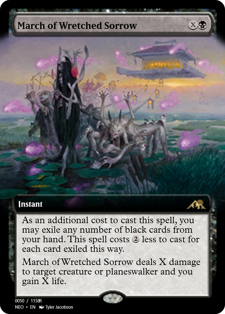 March of Wretched Sorrow (PRM-97963) - Magic Online Promos