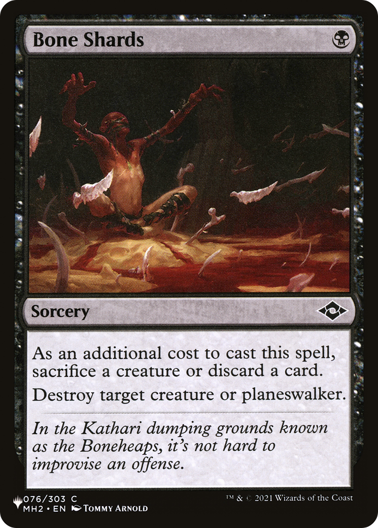Bone Shards (LIST-076/303) - The List