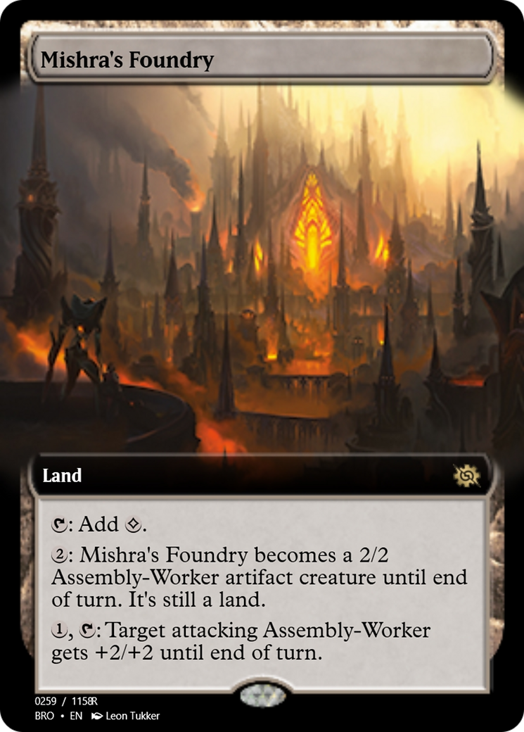 Mishra's Foundry (PRM-105868) - Magic Online Promos Foil
