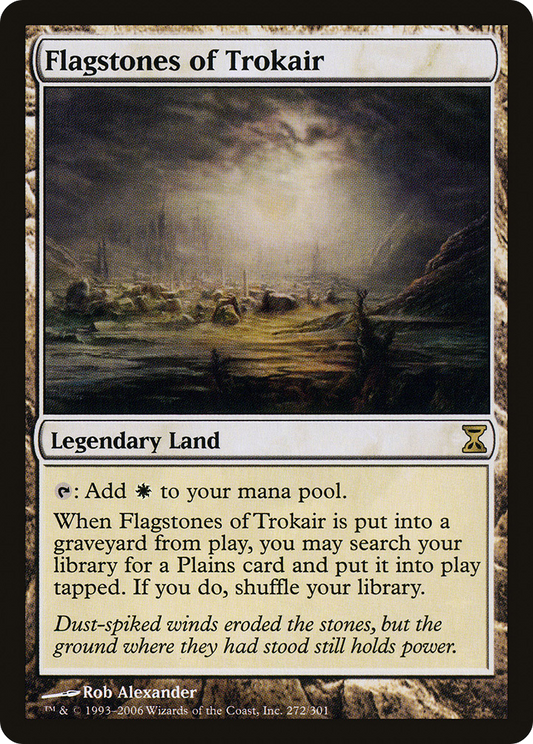 Flagstones of Trokair (TSP-272) - Time Spiral Foil