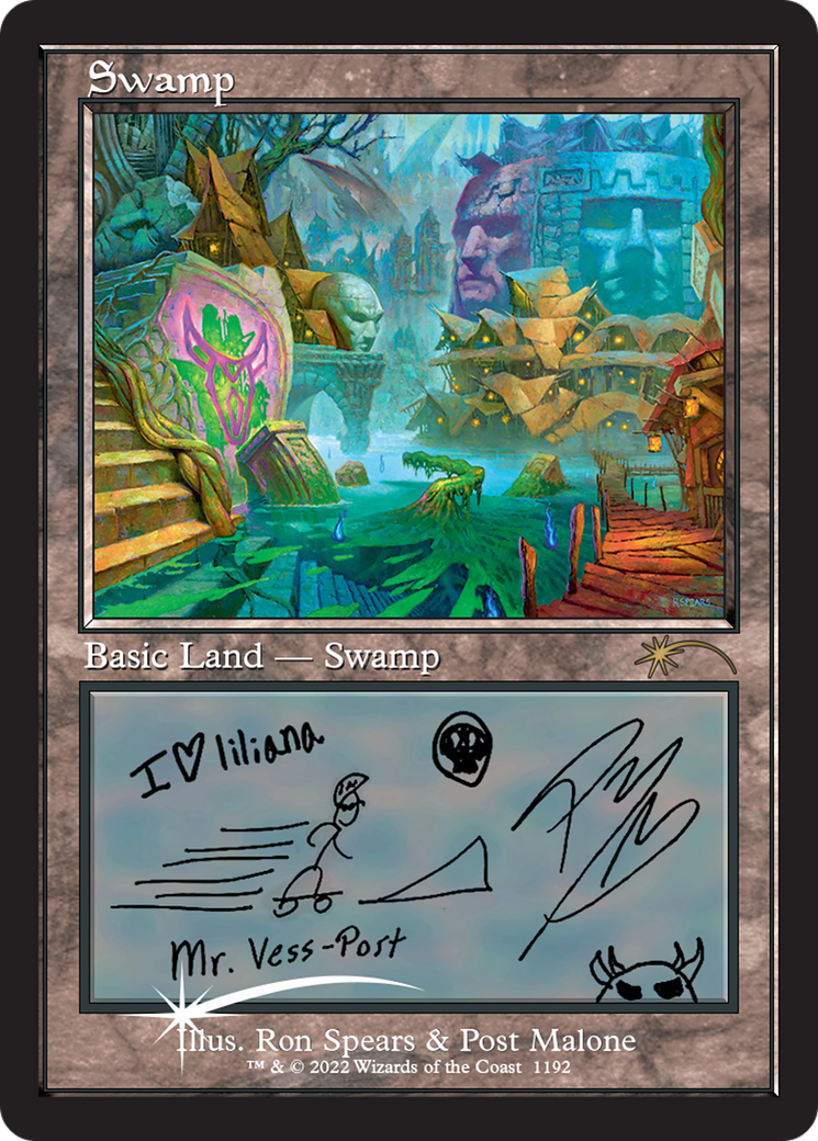 Swamp (SLD-1192) - Secret Lair Drop Foil